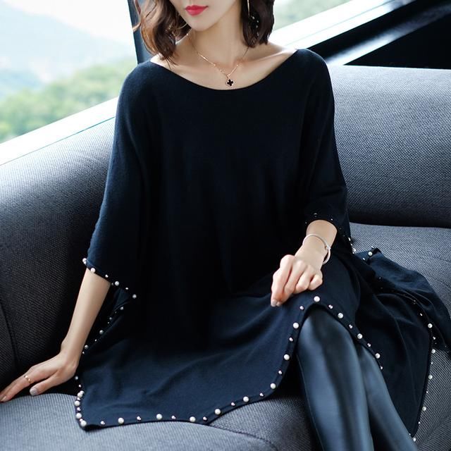 70后女人别穿太俏，大气优雅的针织衫才是主流，显高贵显气质