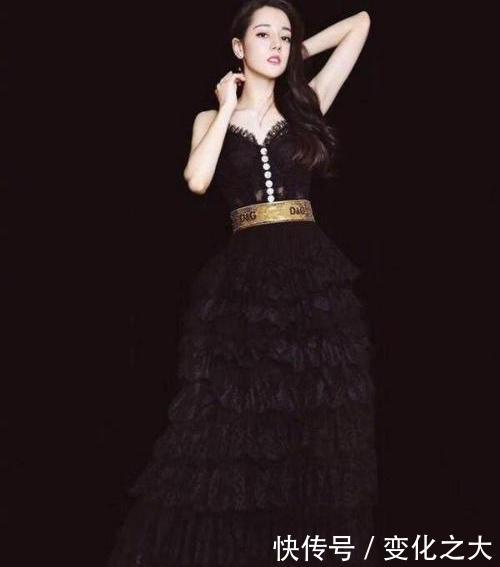 关晓彤和热巴同穿蓬蓬裙,网友公主与村花的差