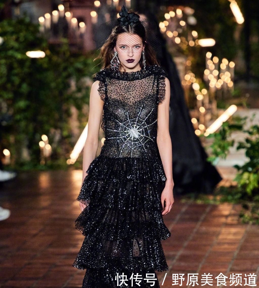  「感觉」Rodarte 2020秋冬系列，经典吸血时尚又复古，复古黑暗且不失浪漫