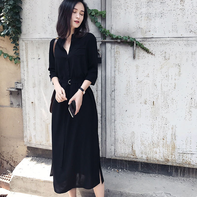 入秋新发现一种“遮肉裙”，显瘦显白，特适合有小肚子的微胖女人