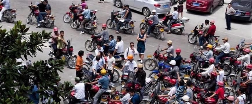  「唯一」中国唯一不禁摩的特大都市，摩托车超百万，交通为何还