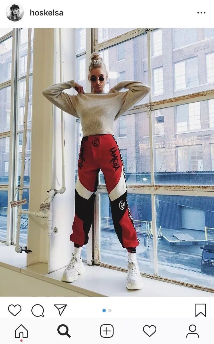 正值此刻，超模和it girl们都在ins上晒什么运动鞋?