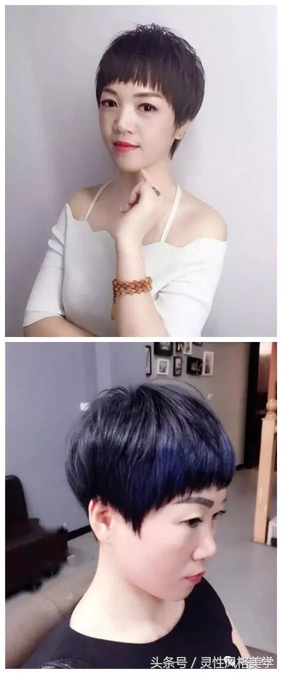 显瘦又显小短发50款短发，你的短发是这样吗？