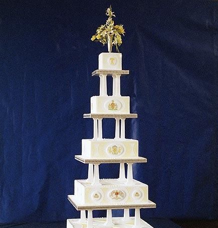  『精致』盘点英国王室的结婚蛋糕，或大气或精致，各有特色！
