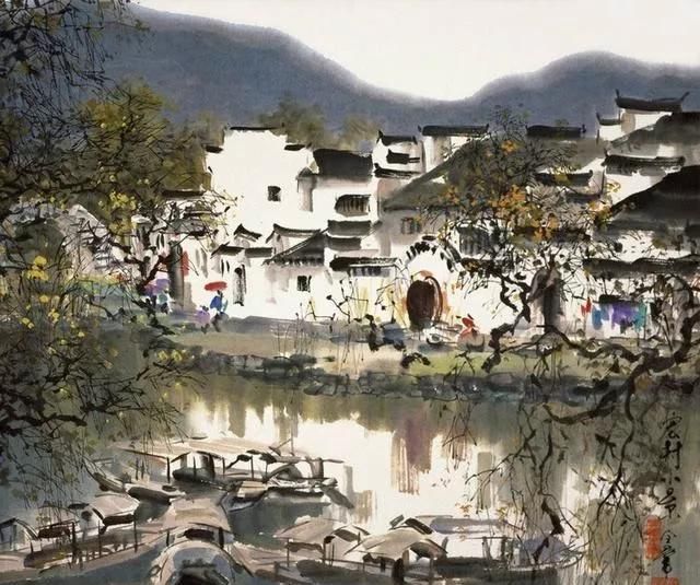  「江南」一组美丽的江南水墨画