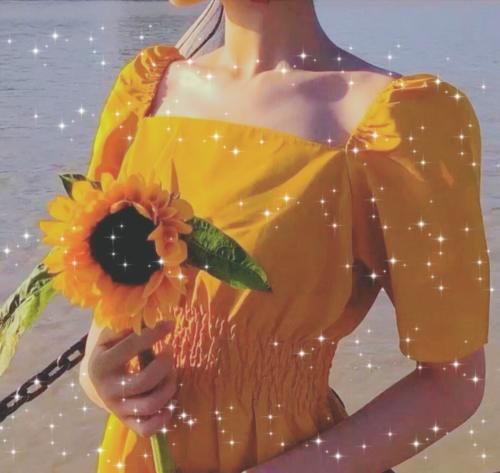  相思■森系“小仙女”女生头像：你在黄昏寄一场梦给我，满载相思欢喜，宇宙星辰