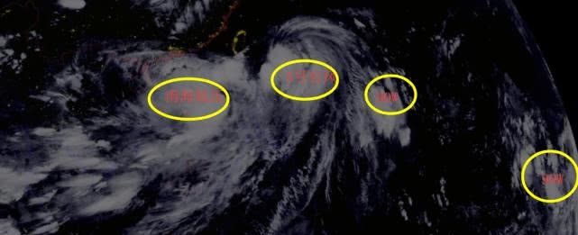 5号台风路径大反转！一下出现3个胚胎，6号台风预计即将生成