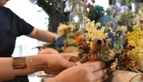 手工@DIY手工制作:用干花做的花艺作品,比鲜花还美!