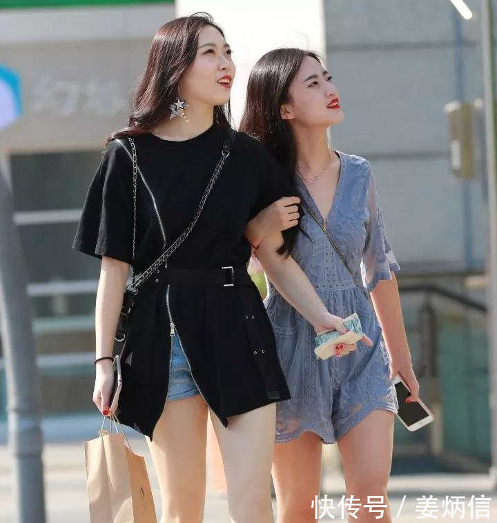 路人街拍，有身材有颜值的小姐姐穿裙子最好看，男人都想娶回家