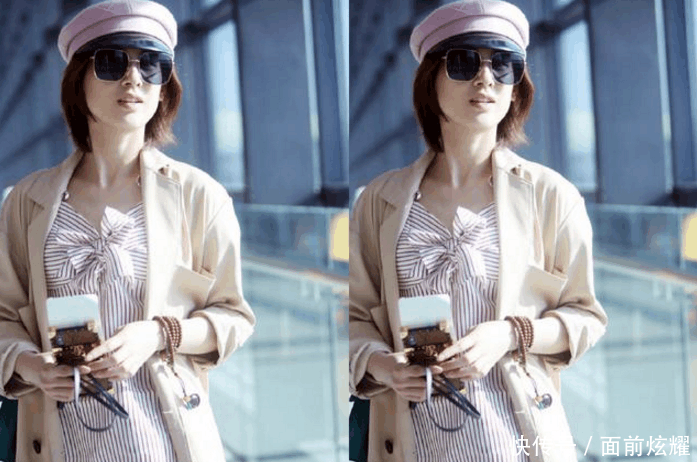 黄圣依不愧是豪门媳妇, 这么出挑的一身, 一般人真不敢穿!