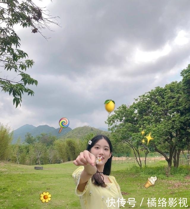  『深黄色』那个穿黄裙子的“妹妹”，你长得可真好看！