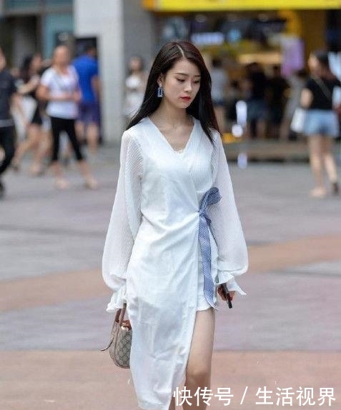 优雅■摄影街拍:优雅迷人娇俏动人的小姐姐原来都是这么搭配衣服的