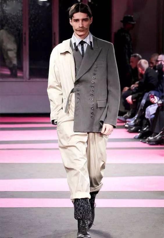  『时装画技法』时装系统里最难穿的一种类型——西装，在大牌设计师手下是如何被重塑？