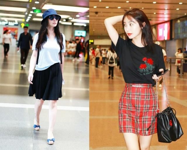 同穿学生裙的柳岩李菲儿差距大，可都不要和林志玲比吧！