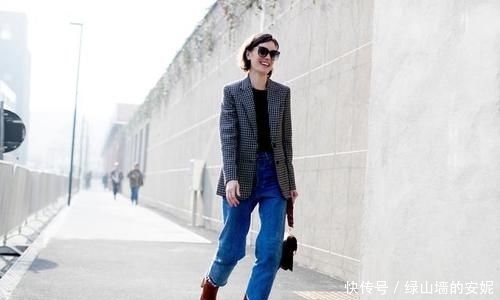 「花式」小西装+裙装or裤装,花式早春穿搭
