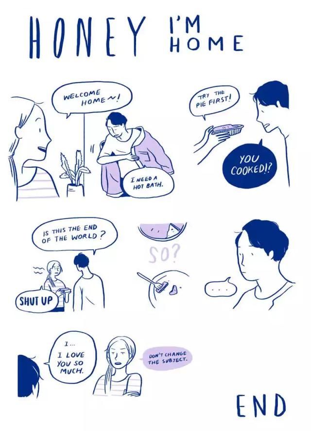 「情侣」奇趣漫画 | 情侣生活最怪奇一面