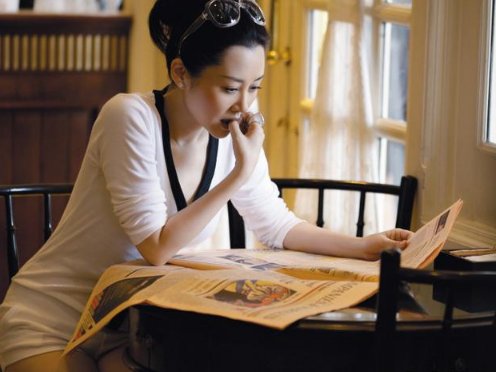 许晴最性感的身材照，图二韵味十足，图六看了让我着迷