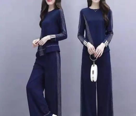  「女人」40岁女人要少穿裙子,多穿这样的阔腿裤套装,气质减龄,特有范