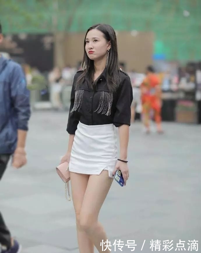 『身材比例』街拍:越简单越迷人,只要足够优秀!