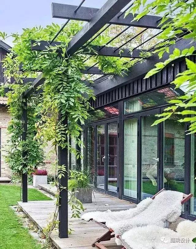 庭院小筑｜廊架，让院子更鲜活~