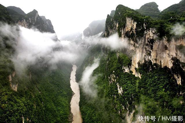 北盘江大峡谷，悬崖峭壁，波澜壮阔，一个非常值得你来的峡谷