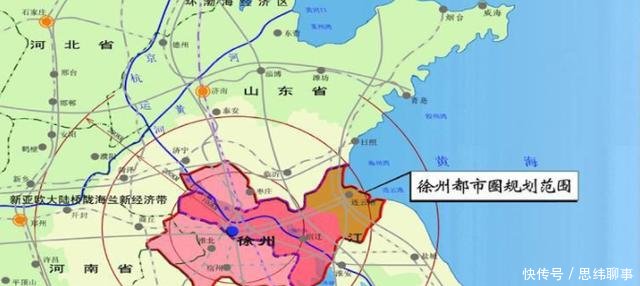 江苏一个以城市命名, 地跨4省的超强都市圈