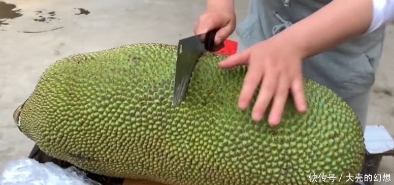  发错@女子拼多多买“菠萝蜜”，30斤花了79元，切开后：发错货了？
