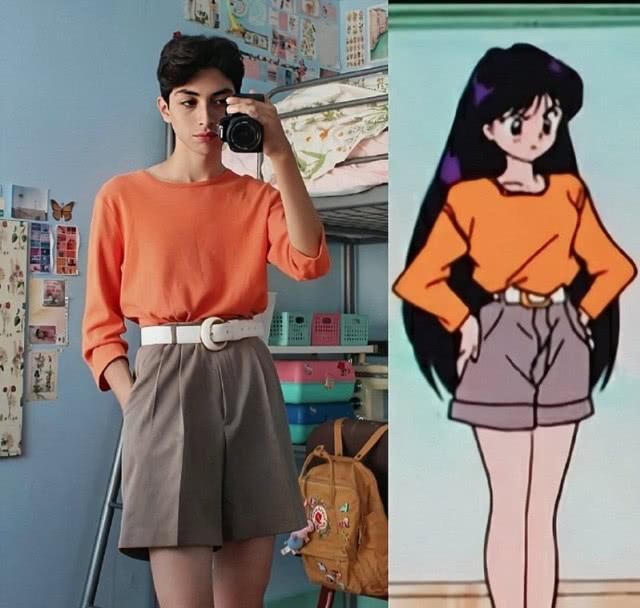  「专属」《美少女战士》不是女生专属，美少男还原27年前的穿搭、依然很潮