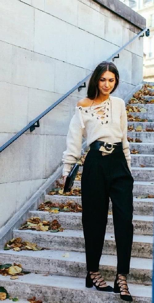 裤子就要穿的不一样才时髦,轻松彰显你的时尚态度