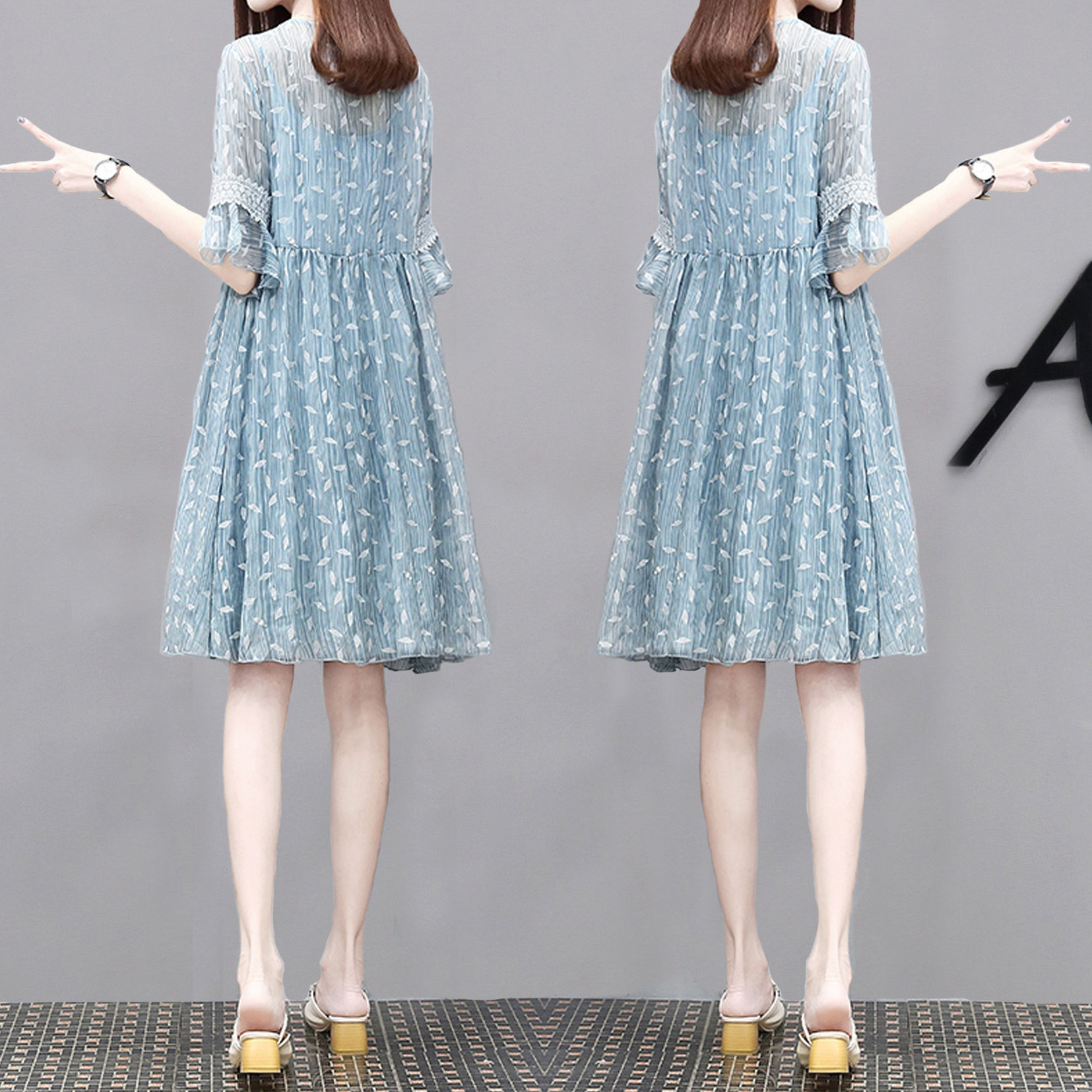 难怪老婆脱掉真丝，就穿这“流氓”娃娃裙，确实漂亮迷人，美爆了