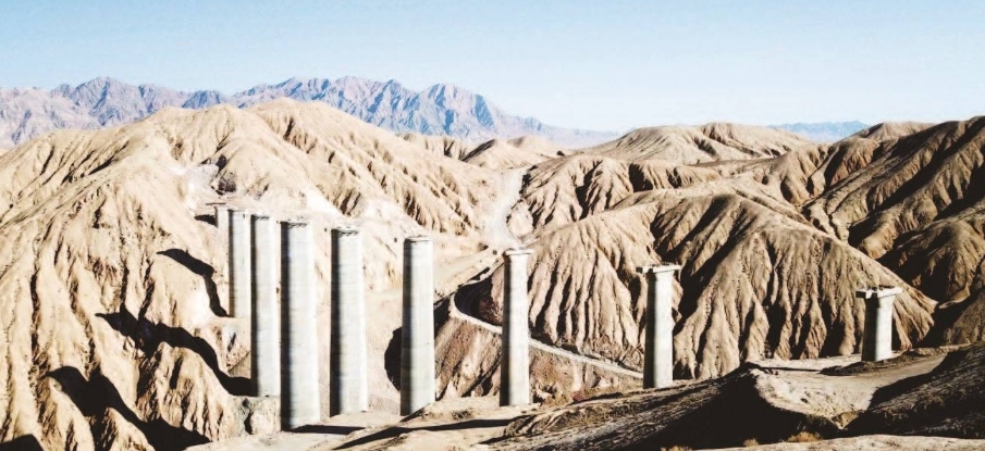 中国花376.4亿，建“大漠新丝路”，长1215公里