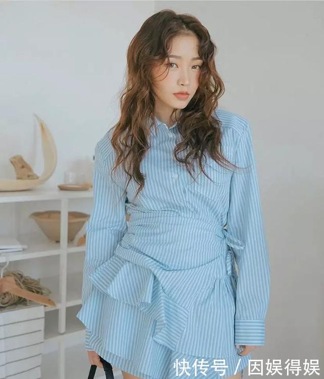 『时髦』开春衬衫这样穿,巨时髦!