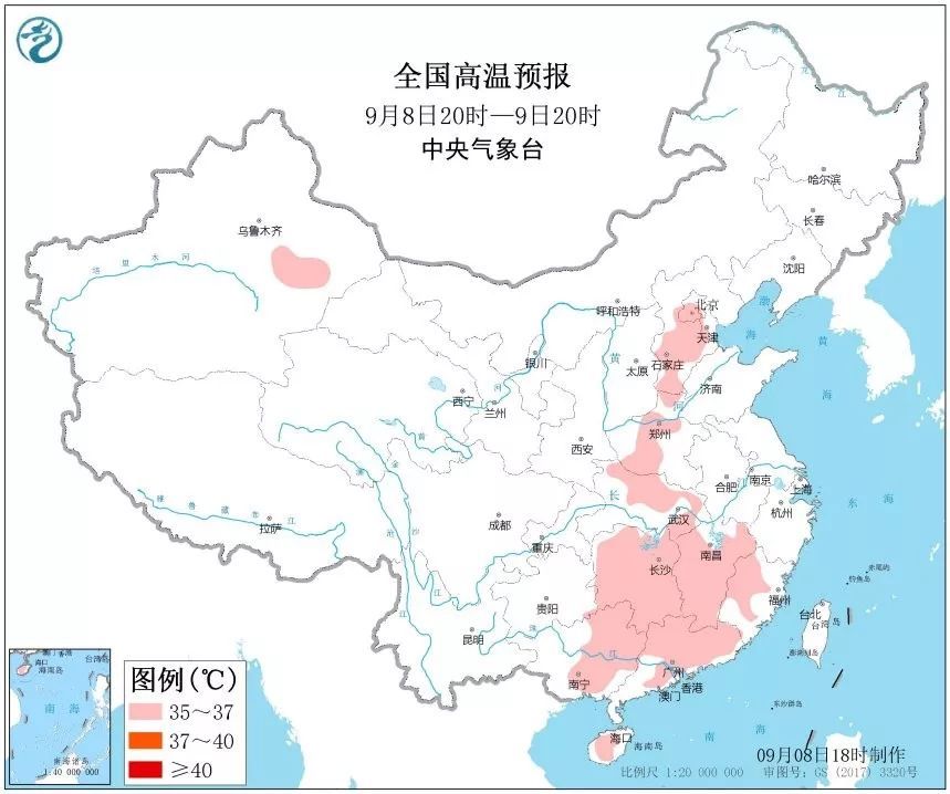  #高温#接连暴雨大暴雨？秋雨都这么凶的吗？