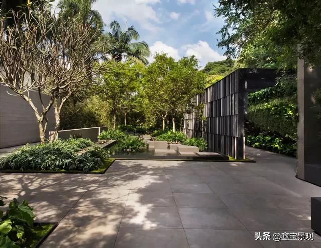 {庭院景观设计}民宿庭院设计 ，质朴自然田园风。