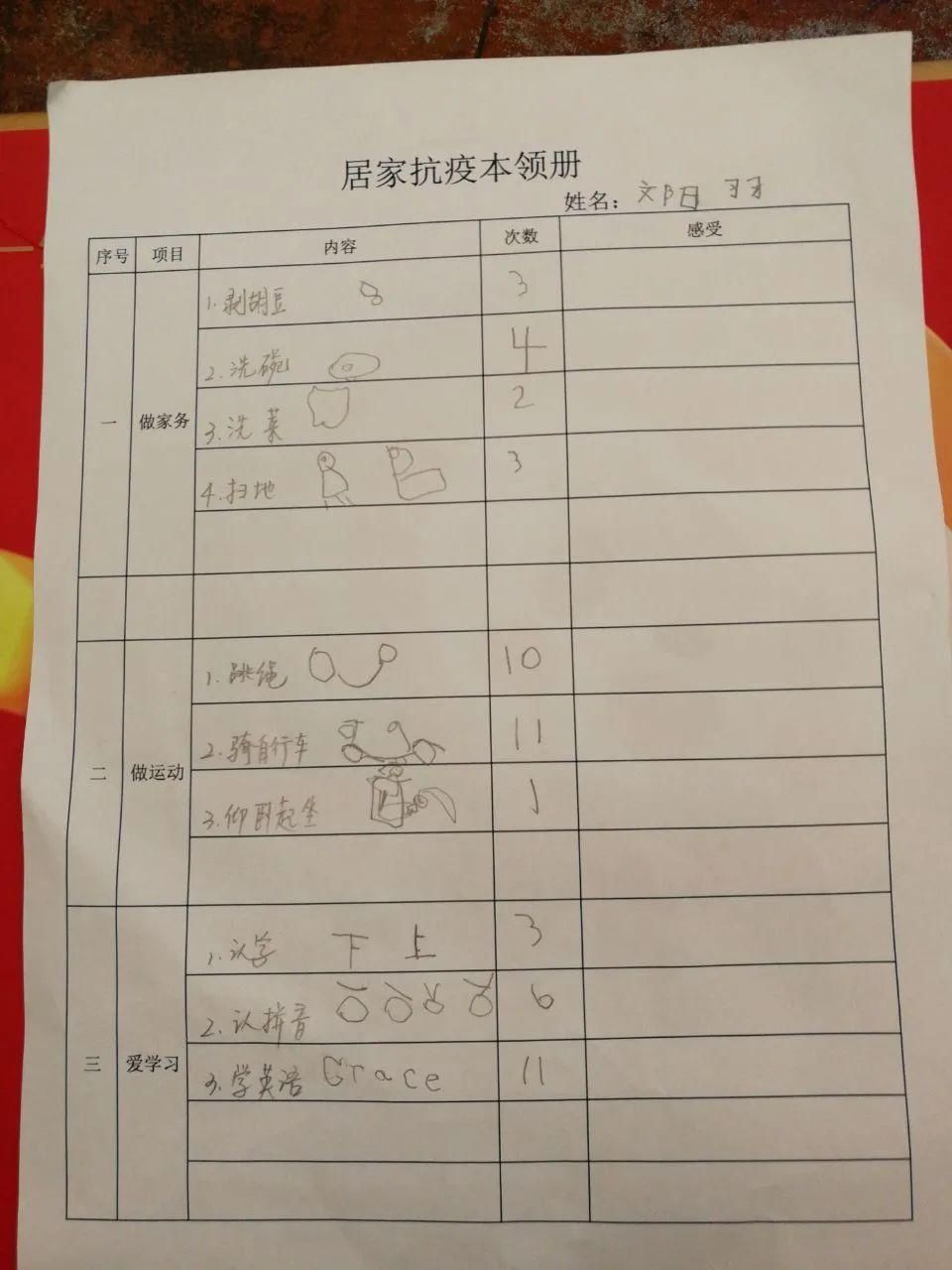  学习本领：【战病毒·爱自然】居家抗疫乐趣多，小小本领大展示