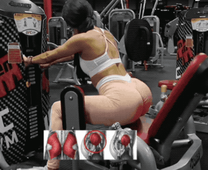 臀部是展示女性完美身材曲线的关键，她创造了自己的练臀动作!