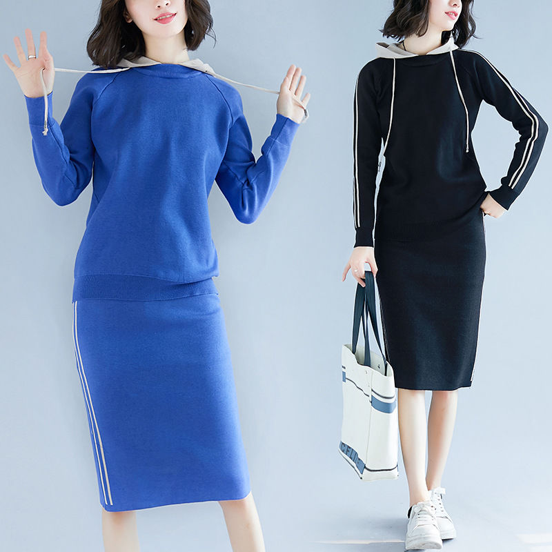 不愧是80后老婆，身穿这套裙套装，年轻又优雅