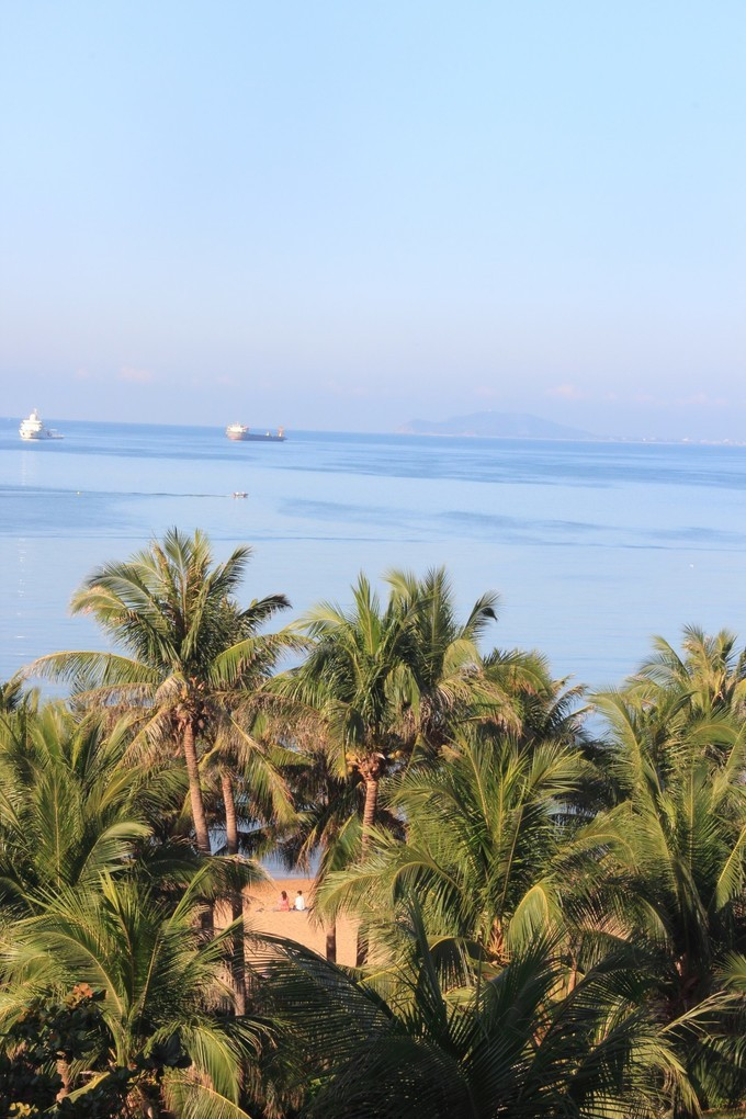 因大海到三亚，爱上大海