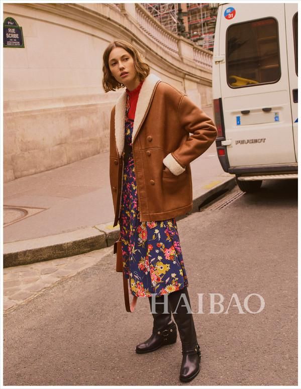 Claudie Pierlot 2018秋冬女装系列Lookbook：森林女孩与时尚探险