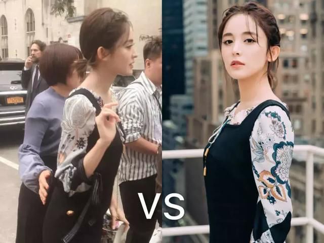 路人拍比精修图好看百倍？娜扎老拿鼻孔怼人，摄影师也很无奈啊