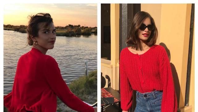  尽显：开衫+牛仔裤这样穿,时髦好看又清新柔美,尽显品味气质