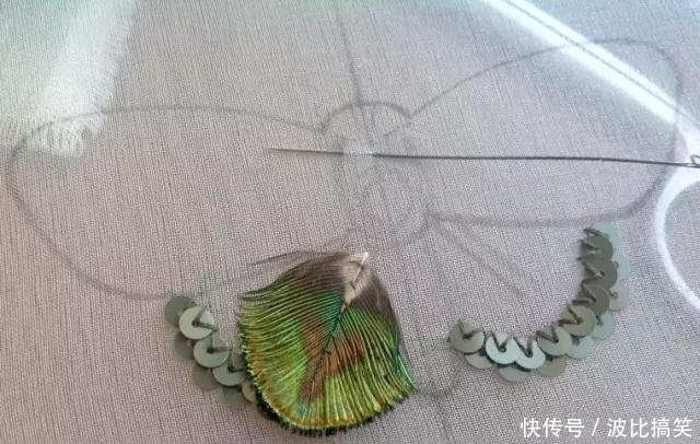 【珠绣胸针】你离小仙女只差一件闪闪的配饰,DIY手工珠绣饰品,附教程