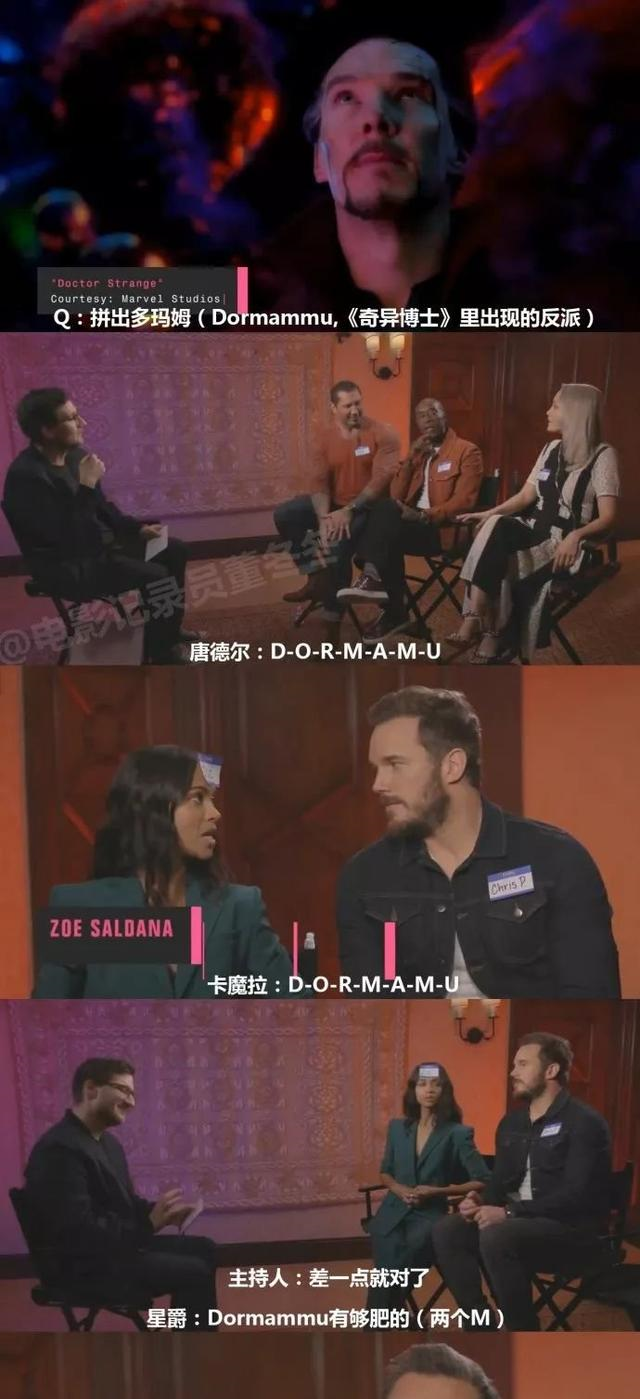 一个测试复联演员们对漫威电影熟悉程度的沙