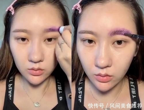家看到|美术生把脸当“画布”,实力仿妆“韩佩泉”,看到成品收徒吗