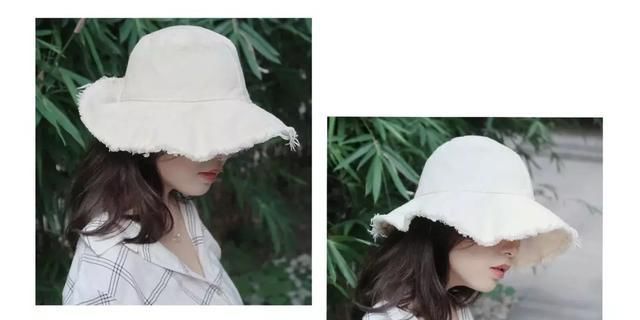  防晒■夏季出门必戴草帽,防晒、显脸瘦、百搭时髦~轻盈超透气,还折叠不...