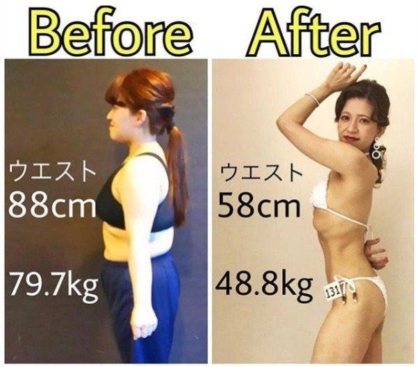 超励志日本女生成功减走30kg 全靠4个健康减肥法则