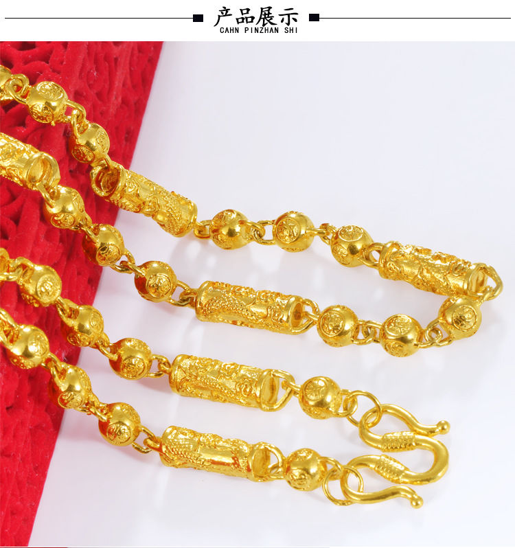 戴“金项链”的真的是有钱人吗?原来都是沙金，在越南很受欢迎