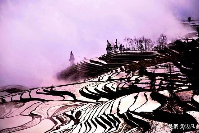 《云南风光》多依树梯田，壮美秀丽，如梦如幻的人间仙境！