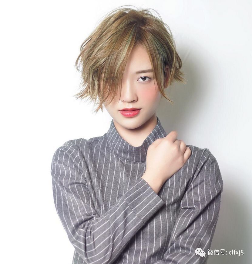 2018流行"豁短发"