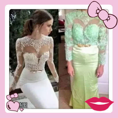 让人“吐血”的买家秀：图2萝莉秒变大妈，图3输在身材，最后一个